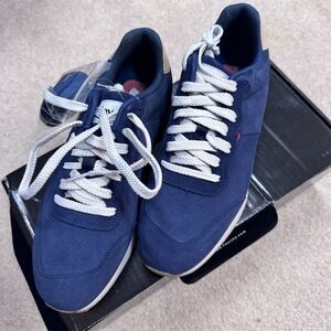 NIB FootJoy Men's Contour Jogger Golf Shoes Blue Size 7.5 Spikeless